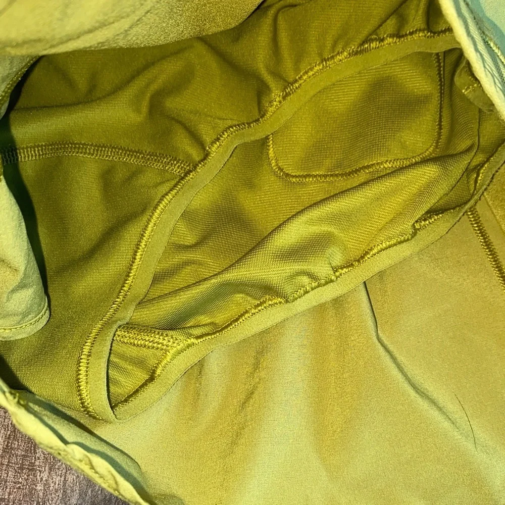 Lululemon Athletica Light Olive Athletic Shorts